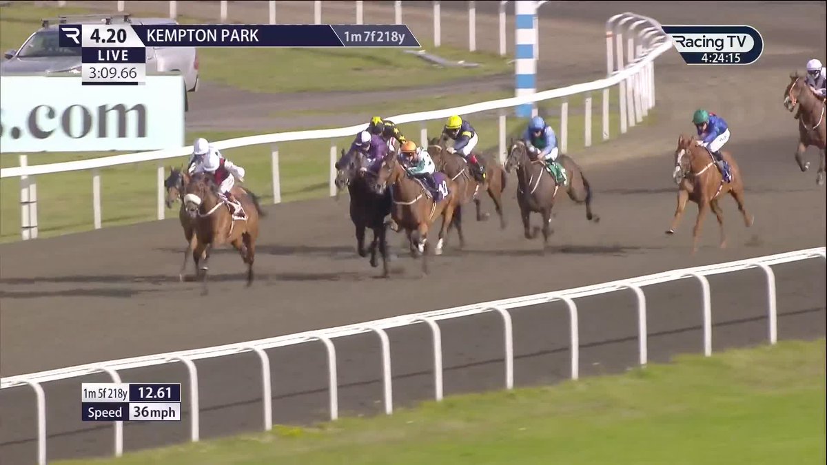 Just the FOUR winners Kempton Park Racecourse today for Oisín Murphy 👀 Class 💪