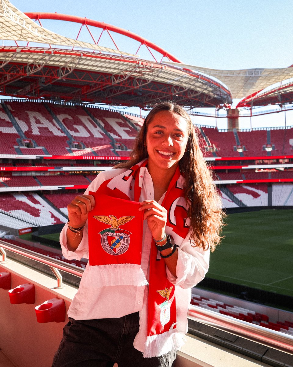 ✍️ Bem-vinda, Carissa Boeckmann! 🇺🇸 Chega ao SL Benfica transferida do Portland Thorns FC. #SLBenficaFem