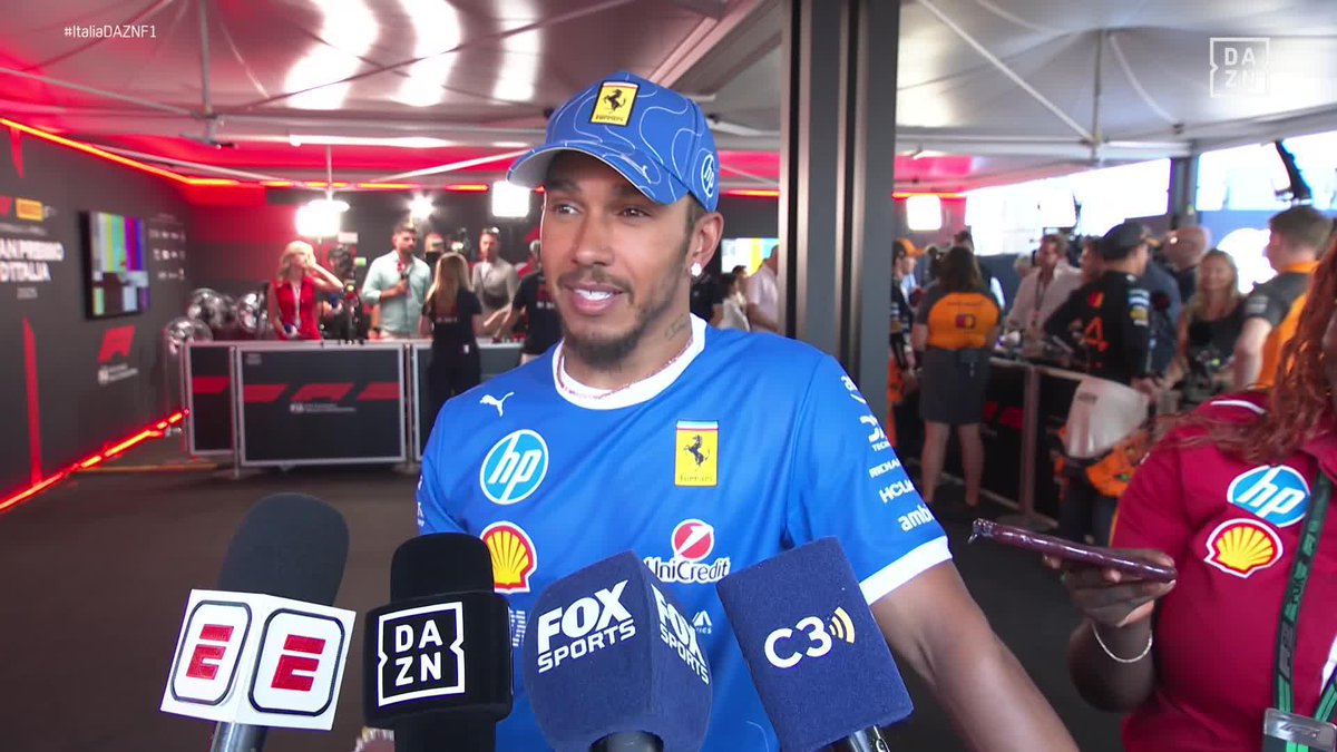 🗣️ Hamilton: "Algo falta en la F1, deberíamos hacer dos o tres paradas, repostajes... bueno, repostajes no" #ItaliaDAZNF1 🇮🇹