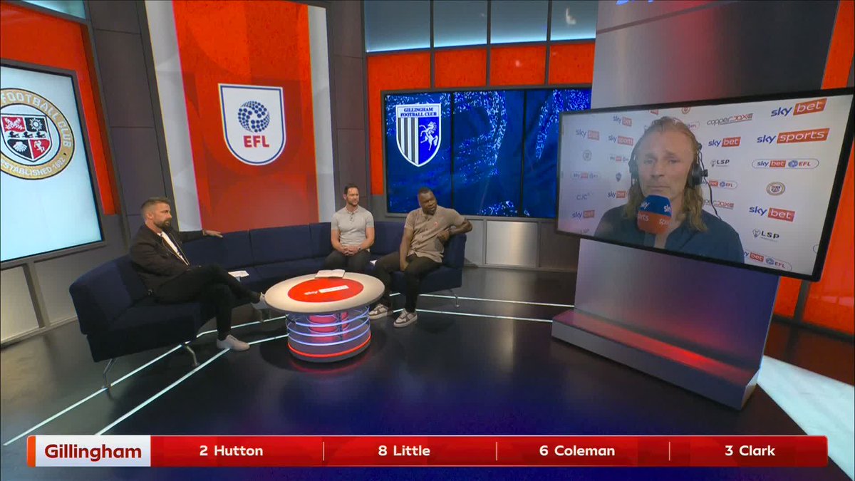 🗣️ "Everyone talks about this great passing game, possession - forget that" 🗣️ "The owners have thoroughly backed me" Gillingham manager Gareth Ainsworth describes his side's identity compared to other teams 💪