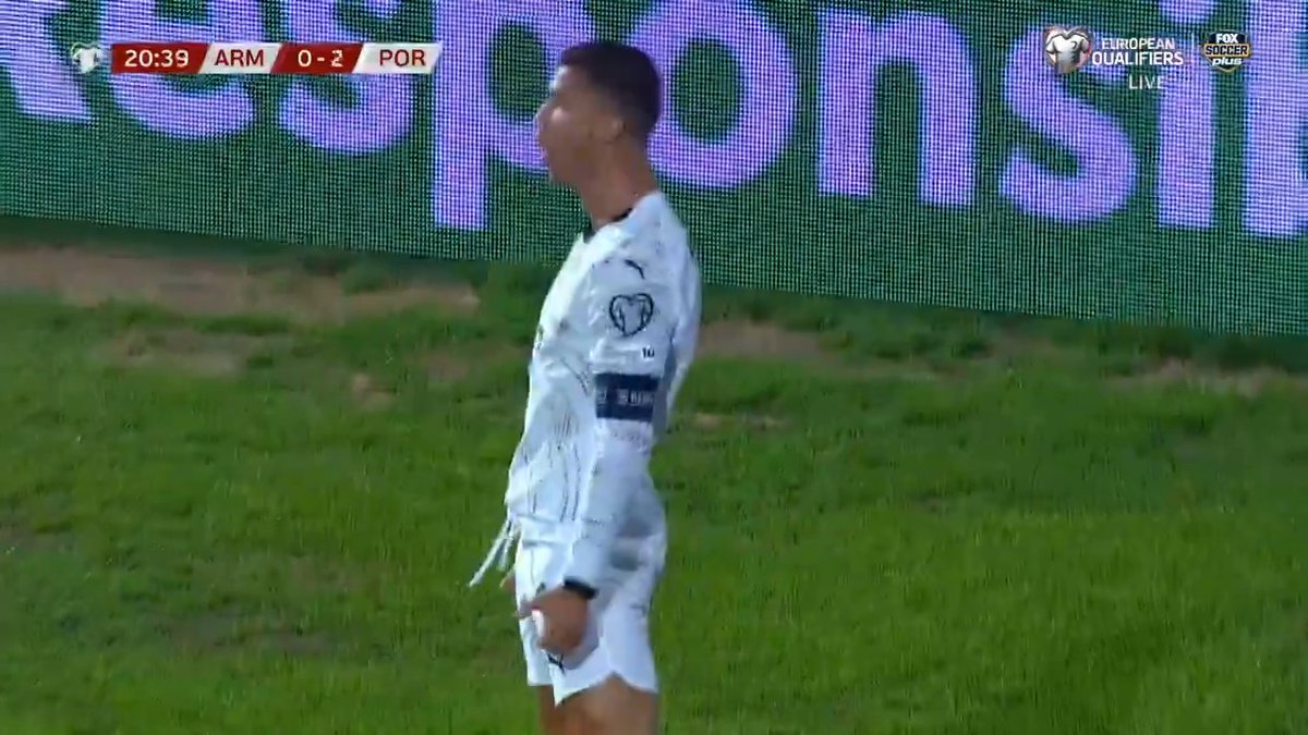 Ronaldo doubles the Portugal lead ‼️🇵🇹