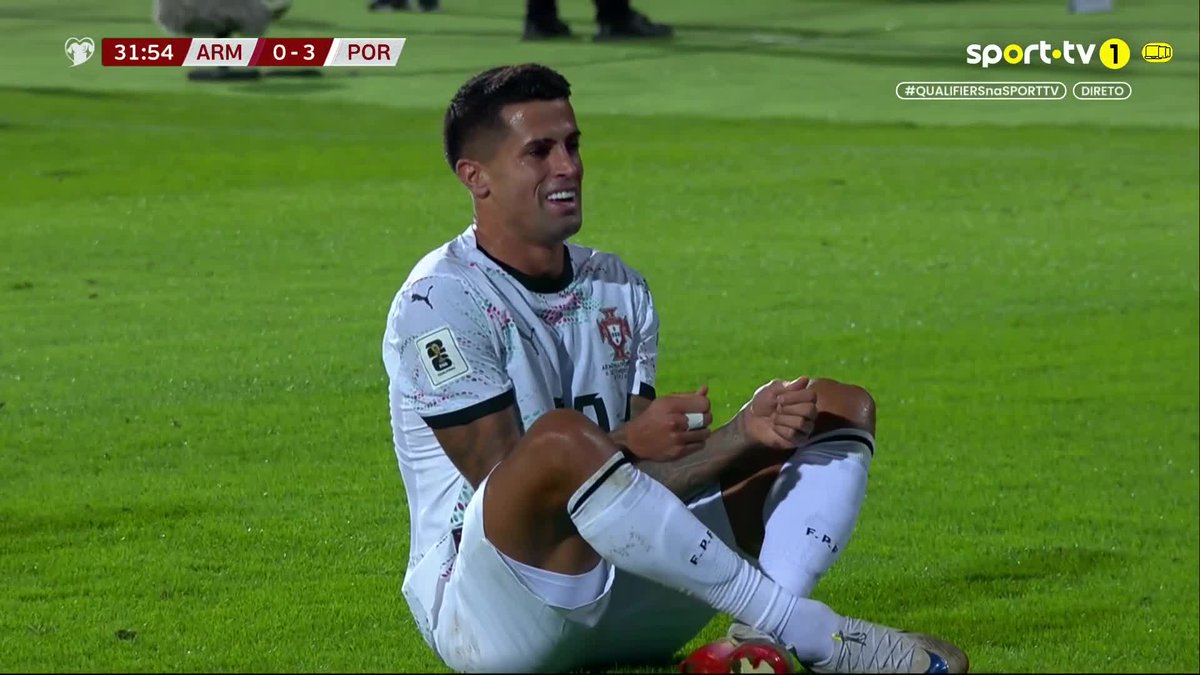 Cancelo fez o festejo de Diogo Jota 🤍