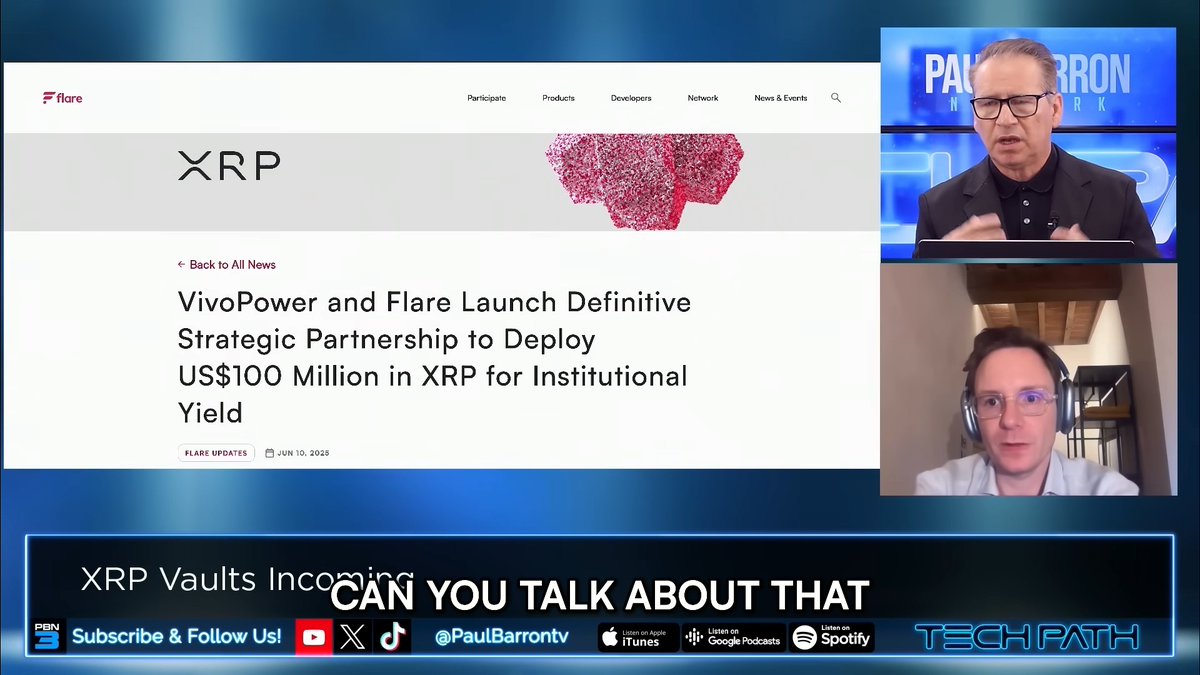 Why are institutions choosing Flare? "One of the most important aspects of a DAT company is you want to be able to grow your stake in the network" - Hugo Philion