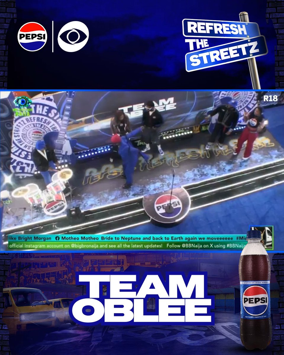 Oblee no dey do soft. They pulled up and shut it down! Did they clear road or e no clear? #RefreshTheStreetz #BBNaijaXPepsi