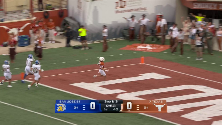 Two first-quarter TDs from Arch Manning and Parker Livingstone 😤 Texas Football