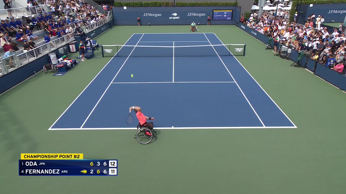 Tokito Oda is your men's wheelchair singles champion! 🏆