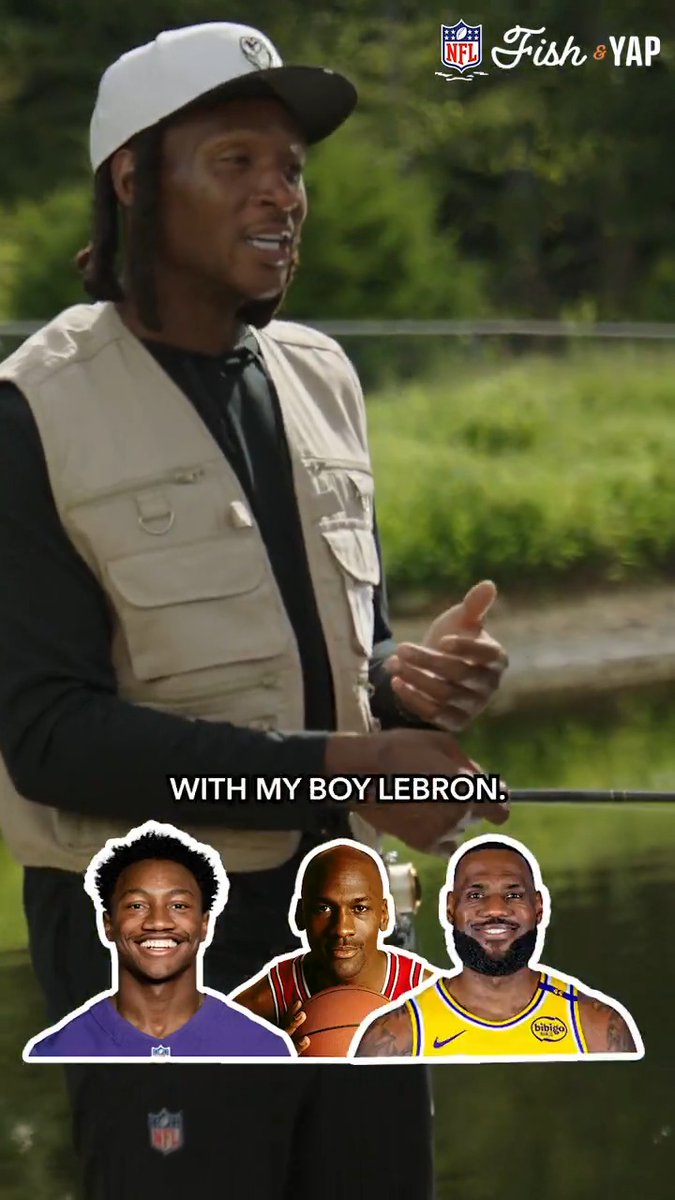 .Deandre Hopkins has two GOATs coming on his dream fishing trip. 👀 Watch the full episode of NFL Fish & Yap: