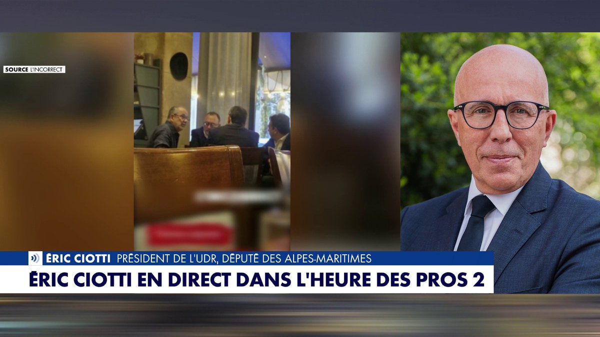 «Le service public se doit de respecter une certaine neutralité», tranche Eric Ciotti, sur la polémique autour des propos de Thomas Legrand et Patrick Cohen, dans #HDPros2WE
