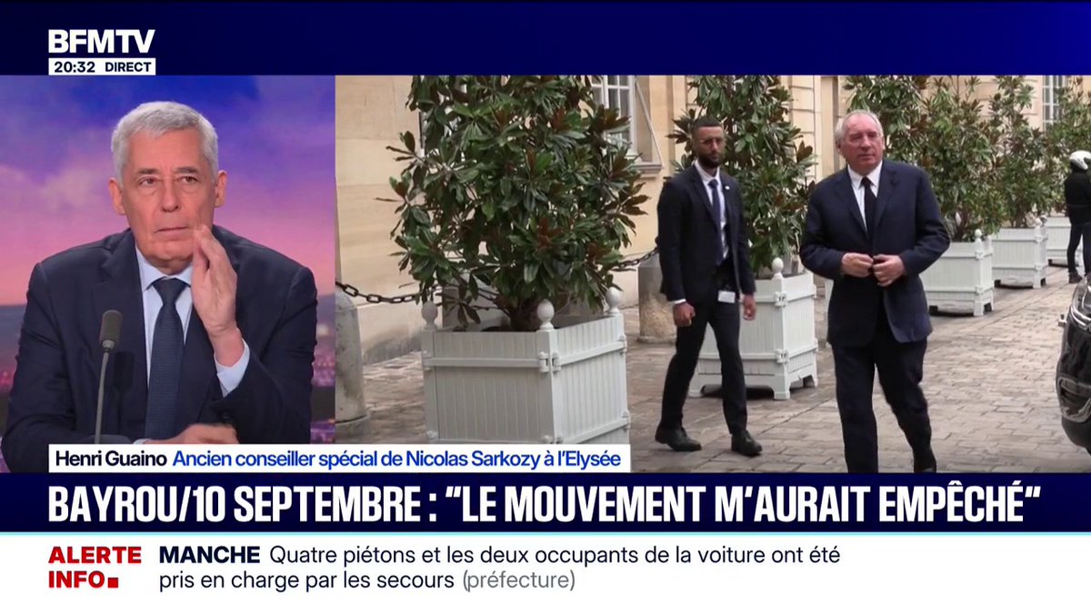 Blocage du 10 septembre: "La question sociale en France, aujourd'hui, est explosive", observe Henri Guaino, ancien conseiller de Nicolas Sarkozy à l'Élysée