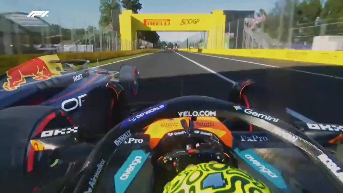 Just 0.077 seconds separated Lando Norris and Max Verstappen in qualifying 🤏 Watch Ghost Car to see where the battle for pole was won and lost 👻 #F1 #ItalianGP