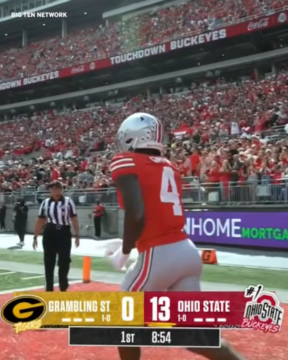 JEREMIAH SMITH 87-YARD TD 🔥 Big time play for the sophomore WR 😤