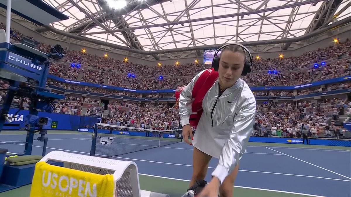 It's almost time for the US Open women's final 🔜 Aryna Sabalenka or Amanda Anisimova ❓