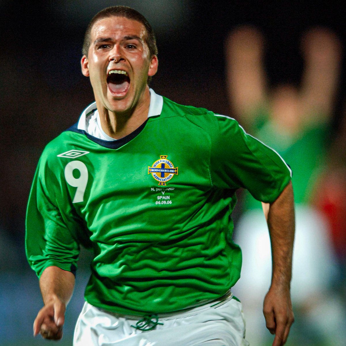 OTD in 2006 📆 David Healy bagged a hat-trick in our famous win over Spain 🤩 #GAWA