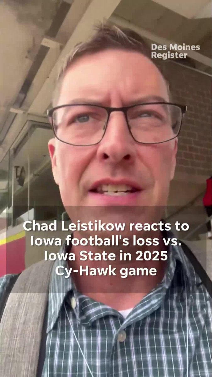 Chad Leistikow's instant analysis from Iowa football's 16-13 loss at Iowa State in the 2025 Cy-Hawk game. Click the link in our bio for more coverage.