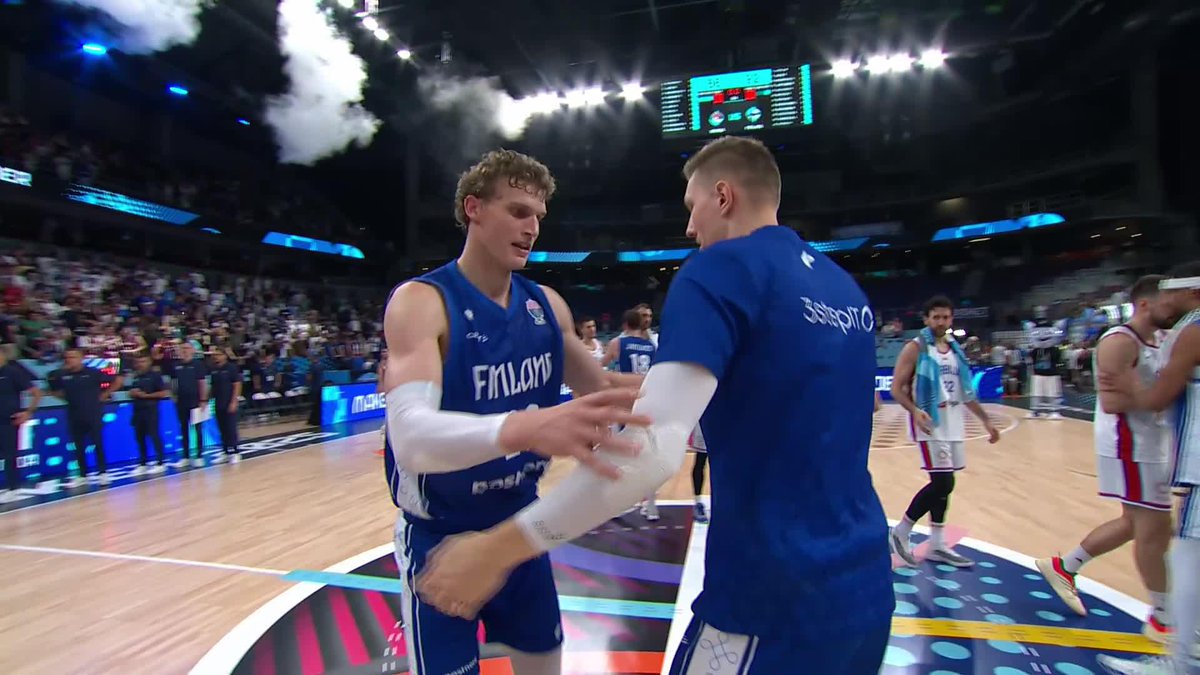 FINLAND HAS COMPLETED ONE OF THE BIGGEST UPSETS IN THE HISTORY OF BASKETBALL #EUROBASKET