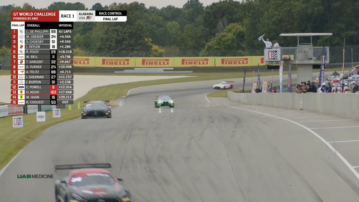 Big day for BMW! Random Vandals Racing snatches the Pro class win at Barber 🦝🏆 Turner Motorsport takes the Pro-Am victory as they look to defend their title 🥇 #GTWorld #GTWorldAmerica #GTBHM
