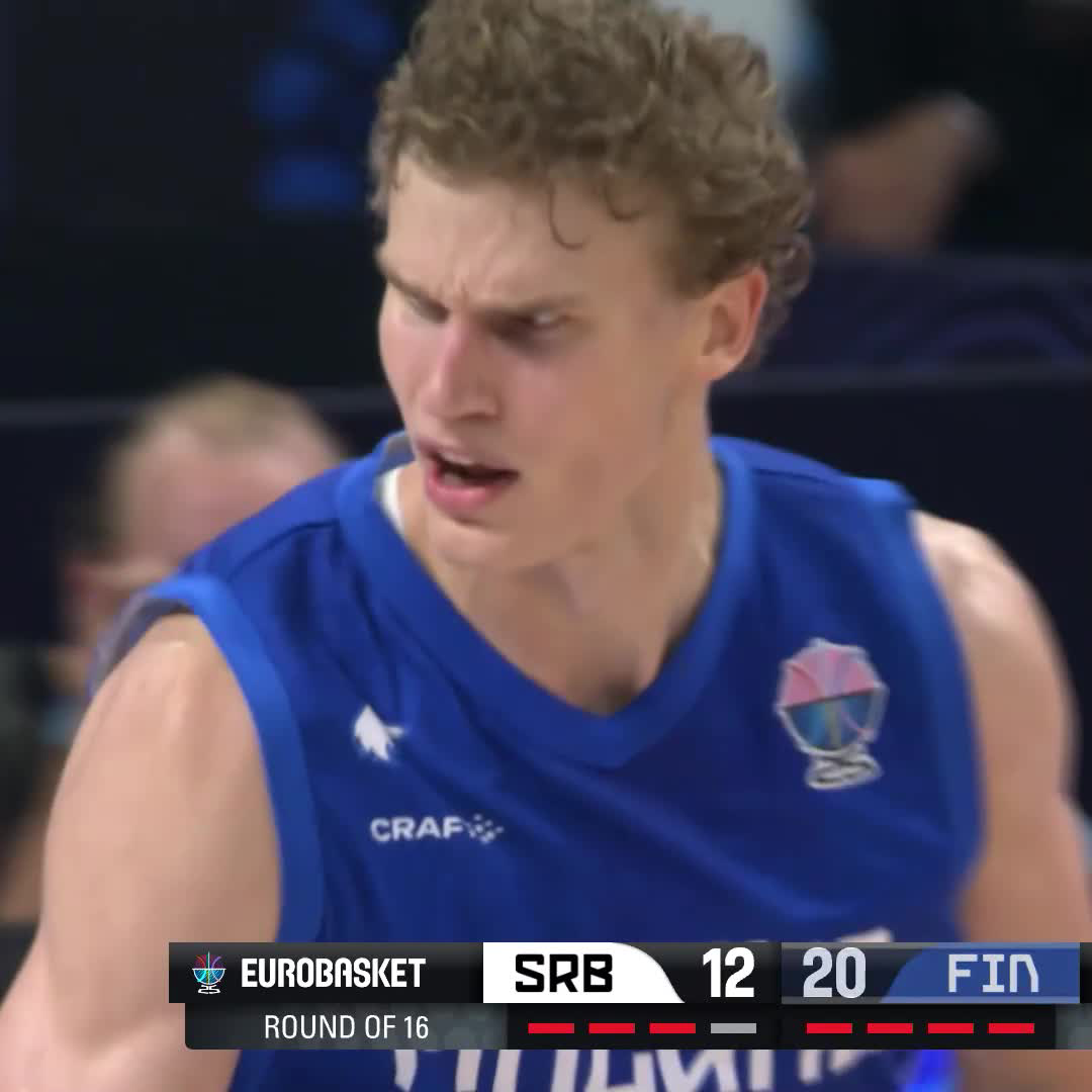 THE MAN WHO CHANGED FINNISH BASKETBALL FOREVER. LAURI MARKKANEN DROPS 29 PTS TO ELIMINATE JOKIC & SERBIA! #EUROBASKET