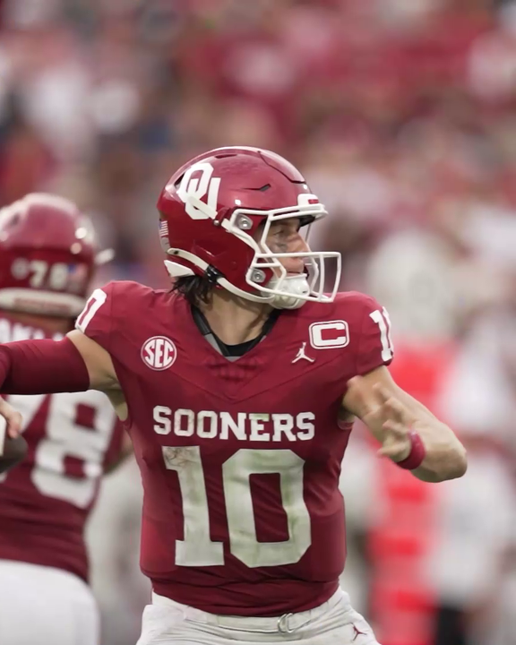 Bryce Underwood. John Mateer. A massive showdown between the Big Ten and the SEC 🔥 Watch No. 15 Michigan vs. No. 18 Oklahoma at 7:30 ET on ABC and the ESPN App 🏈