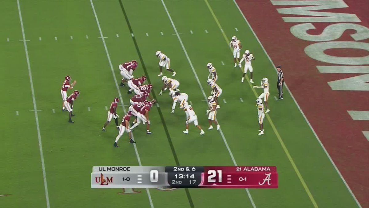 He's got the MOVES like Jagger 👀 Ty Simpson 📺: SEC Network