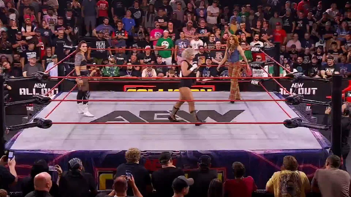 "Timeless" Toni Storm wants a 4-Way at #AEWAllOut! Watch #AEWCollision LIVE on TNT & HBO Max