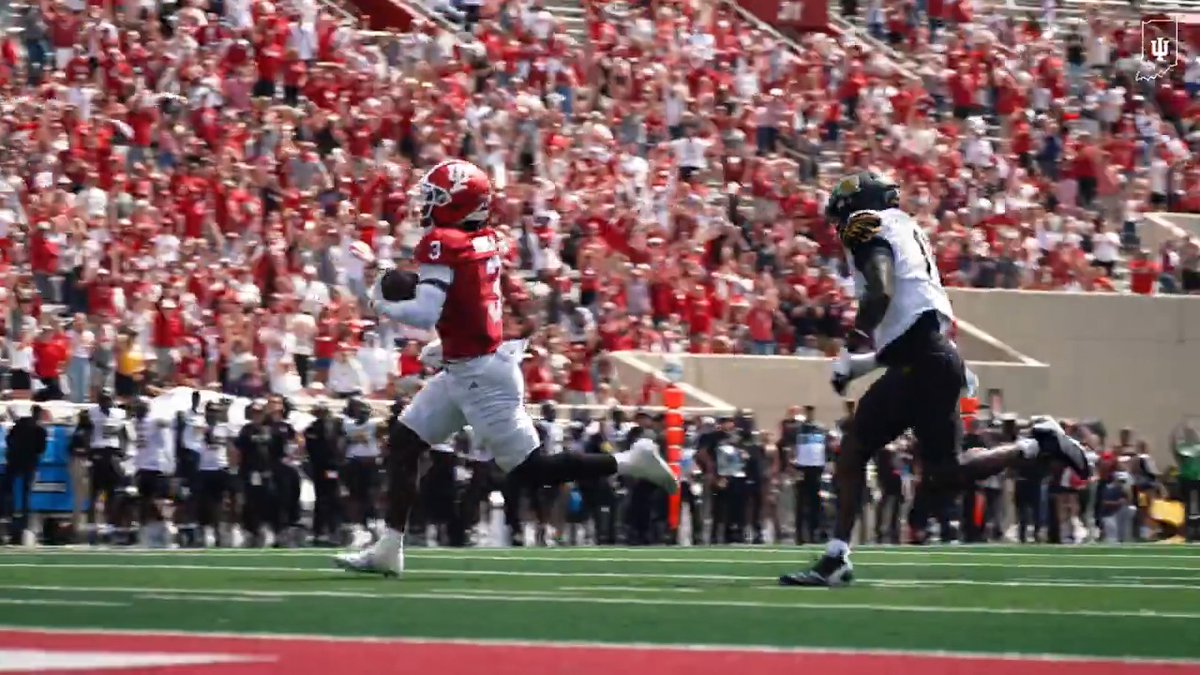 Seventy. Five. Yards. Omar Cooper Jr | #IUFB