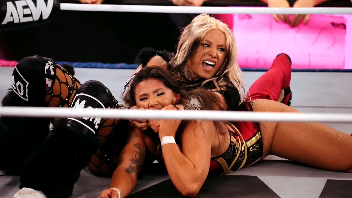TBS Champion @Mercedesvarnado welcomes Riho back to AEW by laying out a challenge! Watch #AEWCollision LIVE on TNT &amp; HBO Max