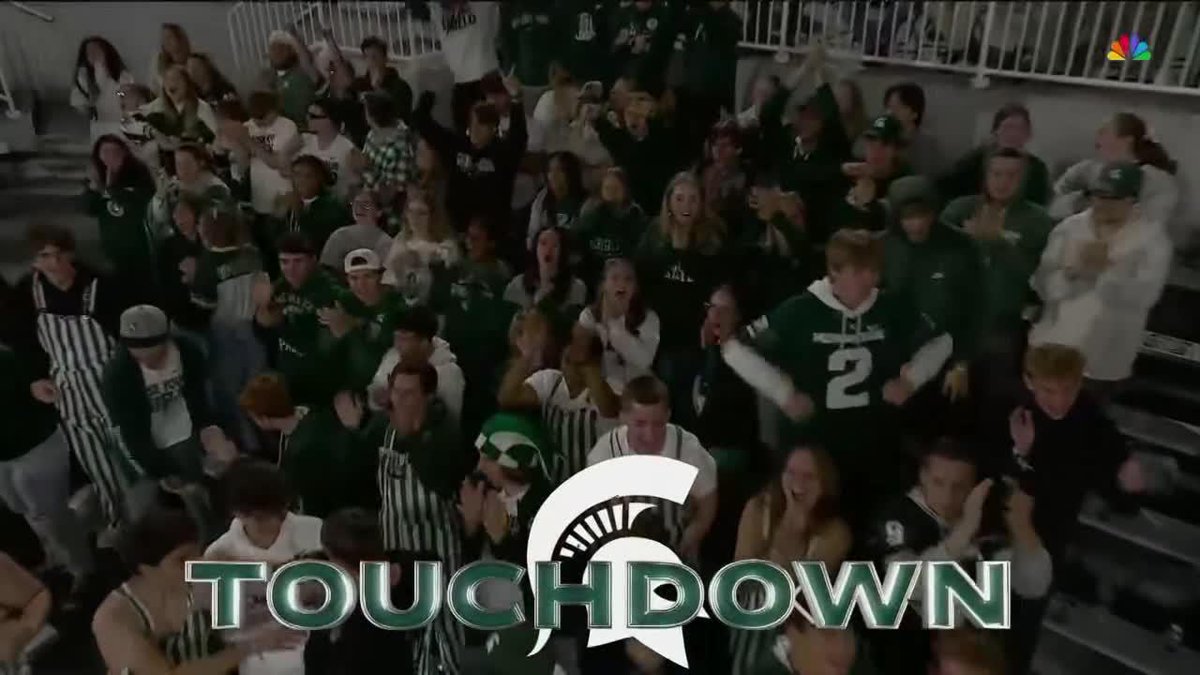 WHAT A START TO THE SECOND HALF! Michigan State Football 📺: NBC