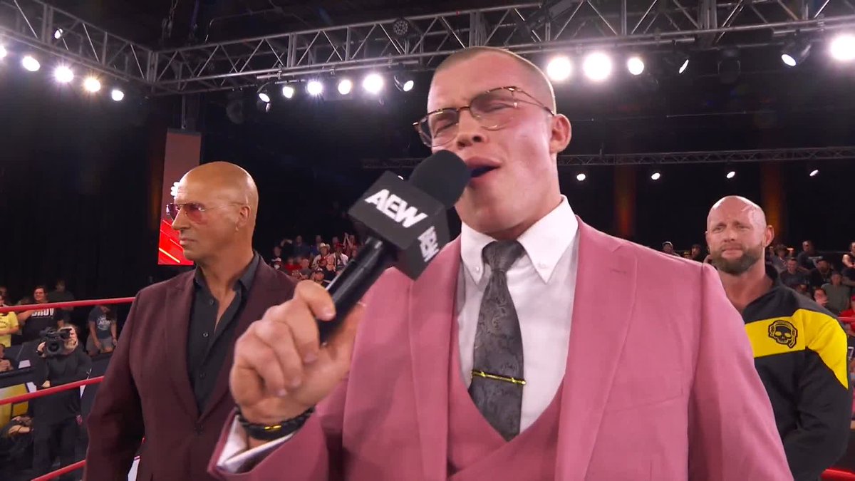 "The Protostar" @KyleFletcherPro wants the AEW World Championship! Watch #AEWCollision LIVE on TNT & HBO Max