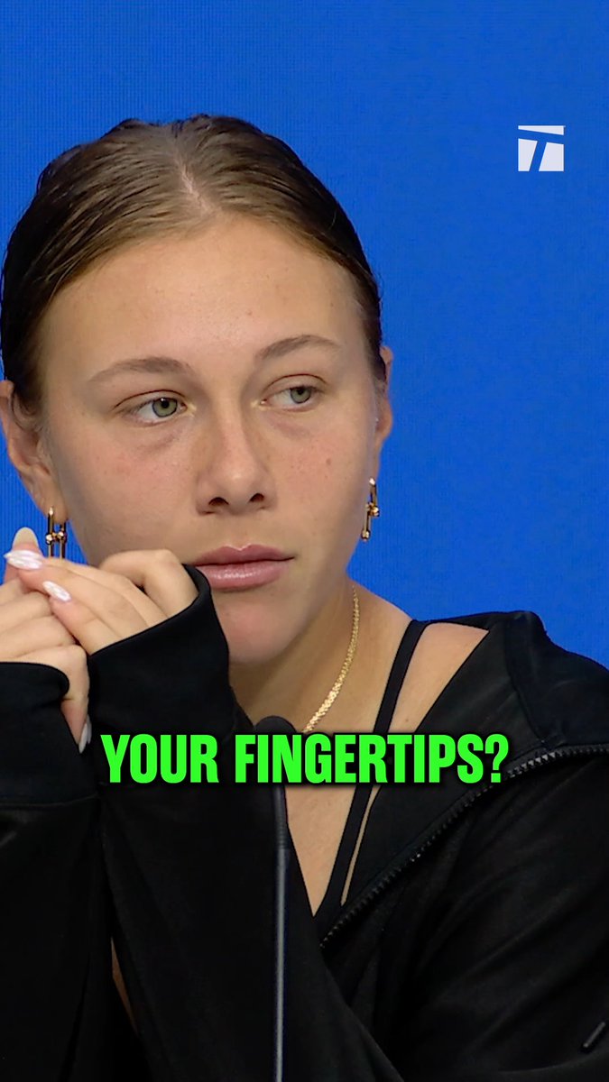 Amanda Anisimova on her loss to Sabelenka in U.S. Open final "I really wanted to give myself the best shot in the final. I don't know. Making it to the final is obviously really special. But it would've been a dream come true to make it all the way." 🥹