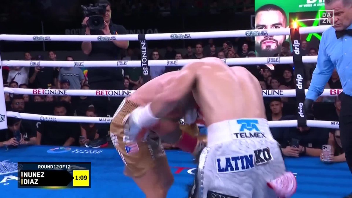 ALL OUT IN THE FINAL ROUND 😤🔥 #NunezDiaz | Live NOW on DAZN