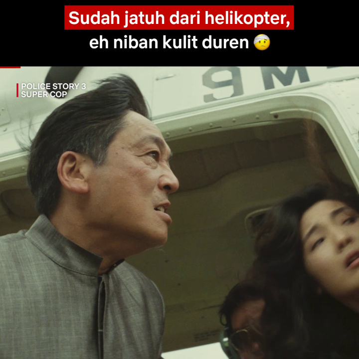 Nyawa Jackie Chan selamat, tapi ada perih-perihnya 😂