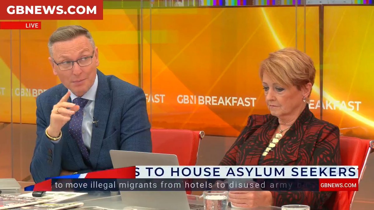 'Hallelujah! We're finally going in the right direction!' Former Conservative MP Anna Firth welcomes the news that migrants will be moved from hotels to disused army barracks. 📺 Freeview 236, Sky 512, Virgin 604 🔓 Become a GB News Member: