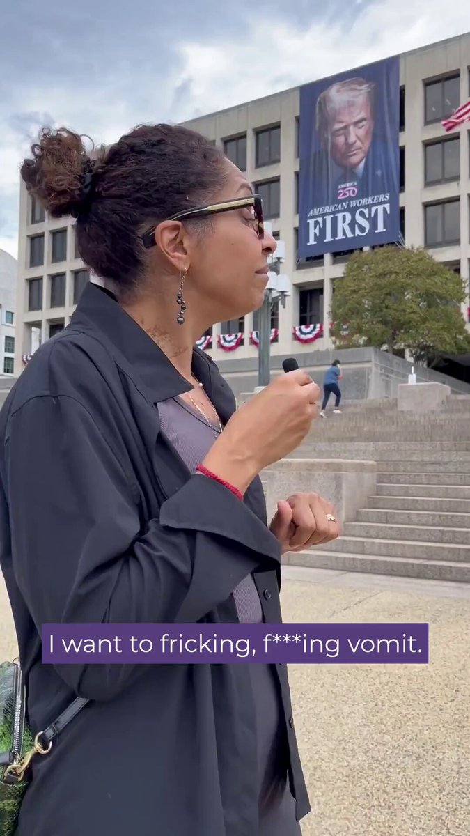 Rep Sydney Kamlager-Dove (D-CA) has a full blown meltdown over a Trump sign “I wanna f***ing vomit! This is outrageous… This is blasphemy!”