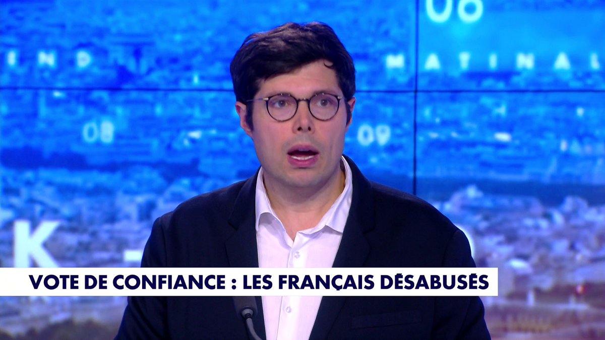 «Les Français sont fatigués, les Français en ont marre. (...) La France n'a jamais été aussi à droite, et on nous raconte qu'il faut mettre un Premier ministre socialiste», s'indigne Kevin Bossuet, dans #LaMatinaleWE