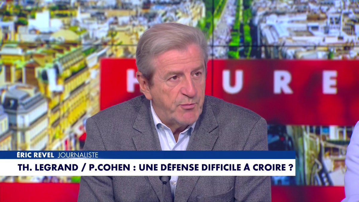 «Le sujet, c'est que Thomas Legrand et Patrick Cohen donnent à longueur de temps des leçons de déontologie journalistique sur la forme et sur le fond», estime le journaliste Éric Revel, dans #HDProsWE