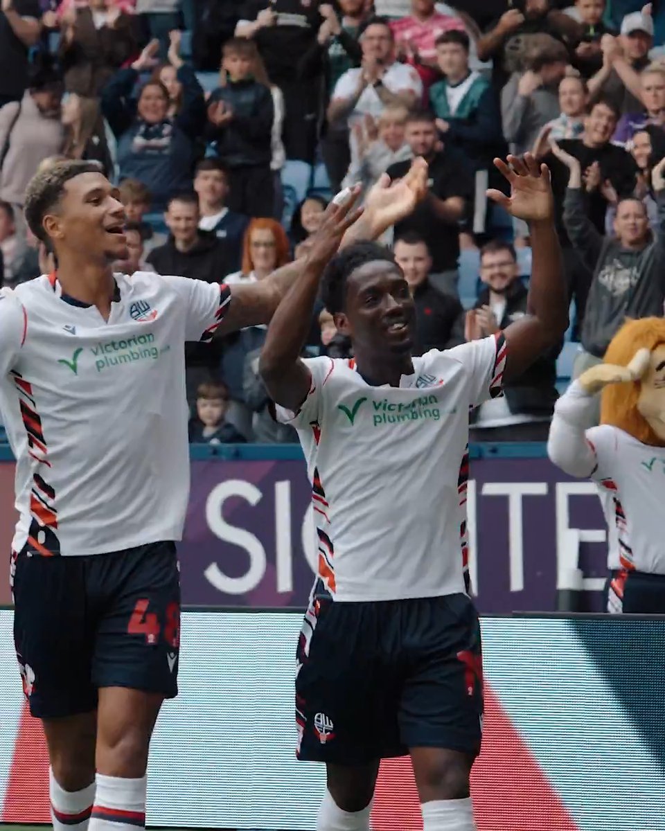 Placed to perfection. Some Amario magic to start your Sunday morning ✨ #bwfc
