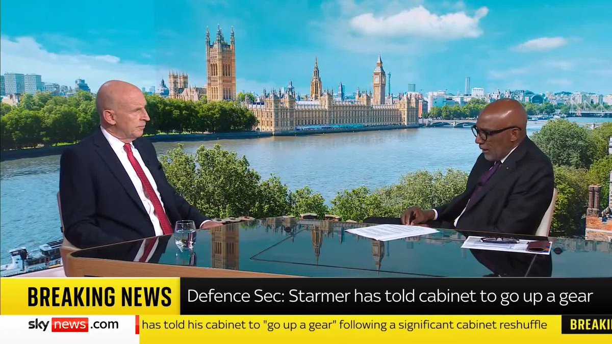 ‘If we want to avoid two tier policing, when people break the law, there have to be consequences’ Defence Secretary John Healey says new Home Secretary Shabana Mahmood will continue the ban on Palestine Action as a terrorist organisation.