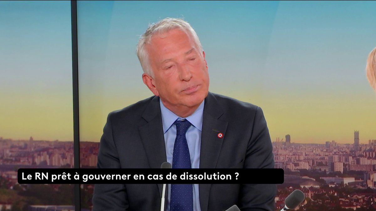 🔴 DIRECT - 🗣 "Tout ce système va tomber et on aura une majorité absolue en cas de dissolution", promet le député RN, Philippe Balard. #franceinfo #canal16