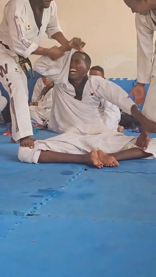 They should go to prison, you should never force a stretch.