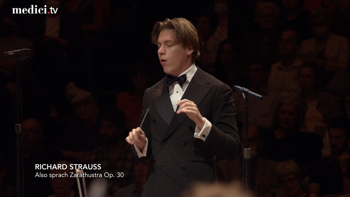Enjoy Strauss's monumental and lyrical "Also sprach Zarathustra"—which for may recalls the celestial beauty of 2001: A Space Odyssey—performed by the Orchestre de Paris under Klaus Mäkelä, now available in full on