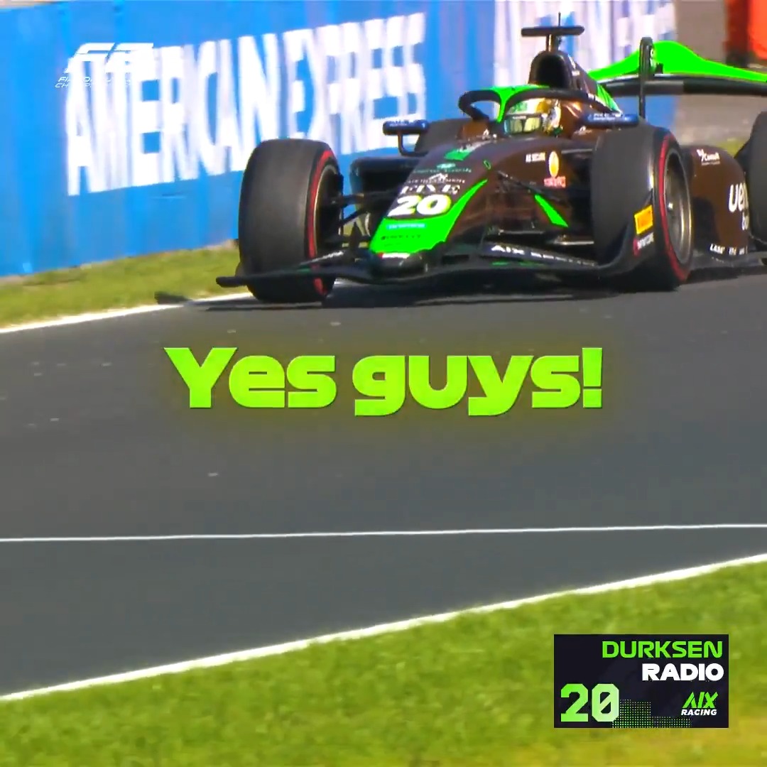 VAMOS Joshua Dürksen 🇵🇾! 🥳 The podiums keep on coming for the Paraguayan 🏆 P2 in the Feature Race at Monza 🥈 #F2 #ItalianGP