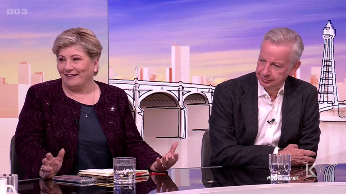“We need to be more confident” Labour MP Emily Thornberry says her party needs to listen to a “wider group of people” more and says she’s thinking about running to be the party’s deputy leader to replace Angela Rayner #BBCLauraK