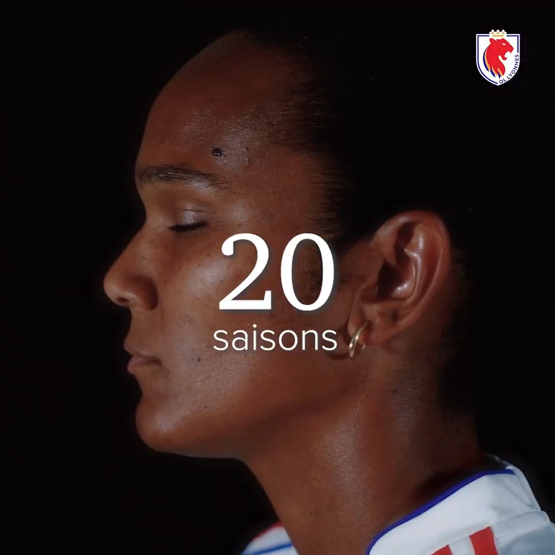 Wendie Renard va débuter sa 𝟐𝟎𝐞 𝐬𝐚𝐢𝐬𝐨𝐧 en Rouge &amp; Bleu. ❤️💙 𝐋𝐞́𝐠𝐞𝐧𝐝𝐞. 👑