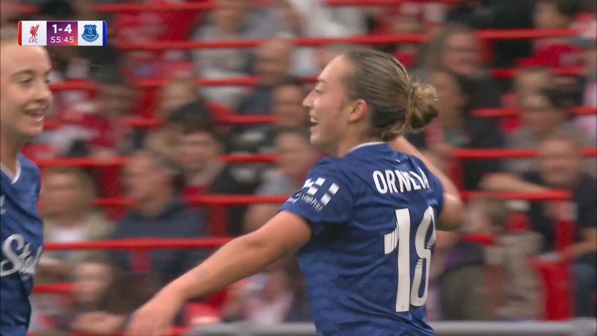 HAT-TRICK! A dream Everton debut for Ornella Vignola in the Merseyside derby at Anfield 😍