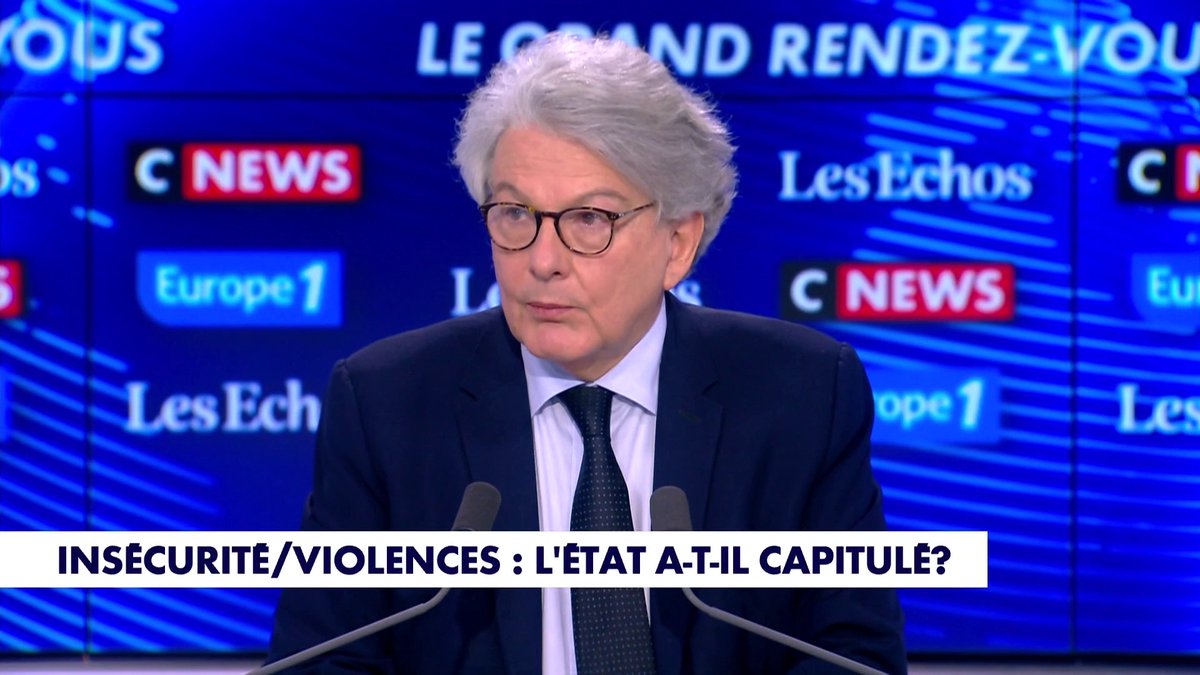 «Remettre de l'ordre dans notre pays, c'est la priorité du prochain président de la République, et ça commence par remettre de l'ordre dans nos finances publiques», martèle Thierry Breton, dans #LeGrandRDV