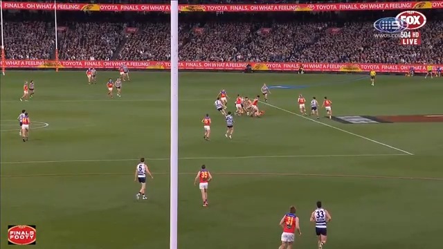 "Ollie Dempsey is actually on the ground here..." The play that sums up Ollie Dempsey's work rate &amp; how versatile the Cats are 😤 #9FootyFurnace | Watch on Nine &amp; 9Now 🖥️