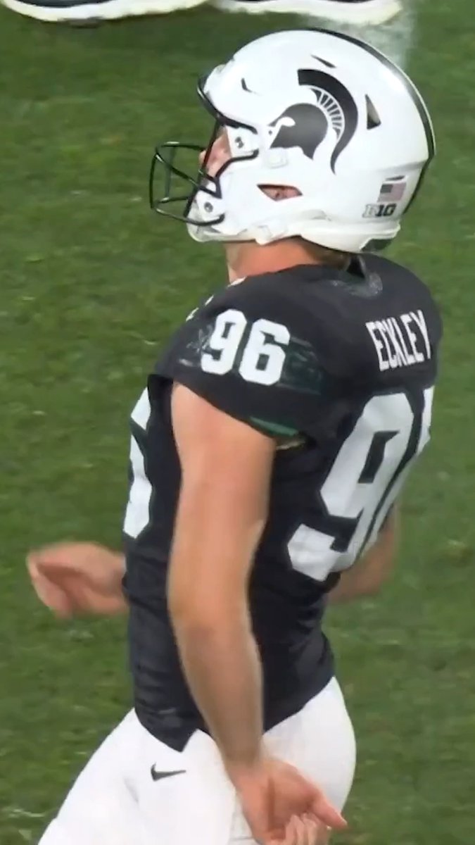Michigan State's Ryan Eckley might be him. 🔥 #B1GFootball