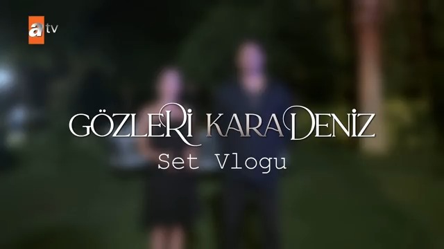 #GözleriKaradeniz setinden Azil ve Güneş’in yer aldığı perde arkası görüntüler yayınlandı.