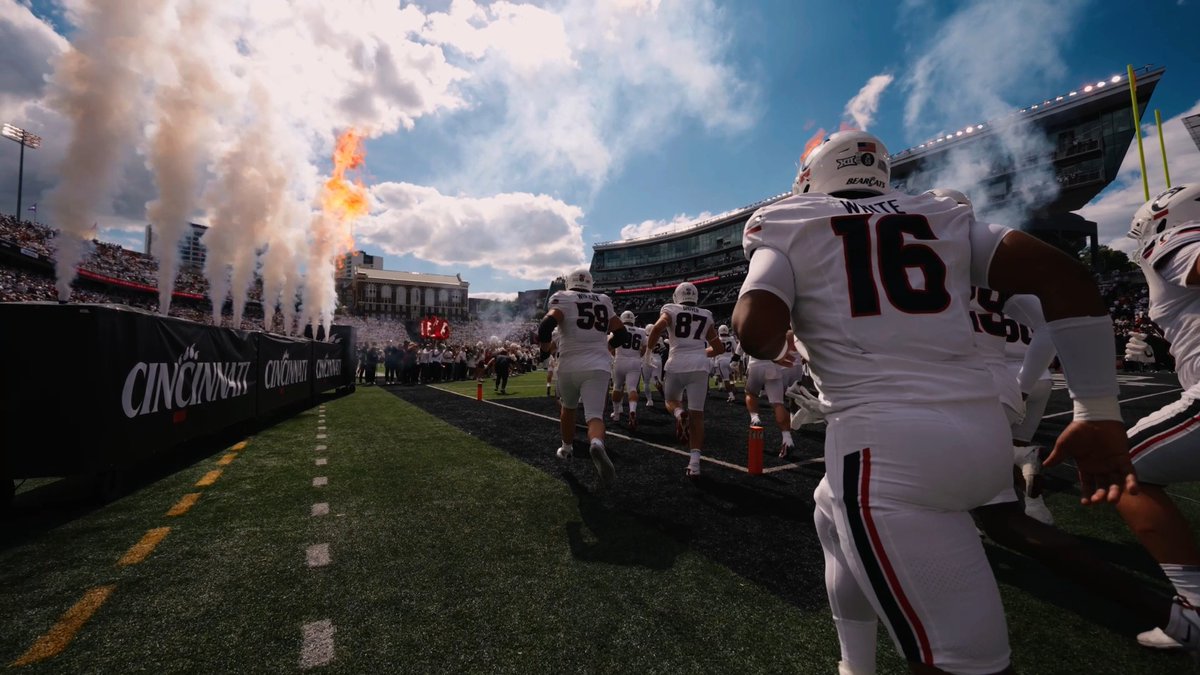 Cincinnati is family. Cincinnati is home. 🏠 See you next Saturday, Bearcats!