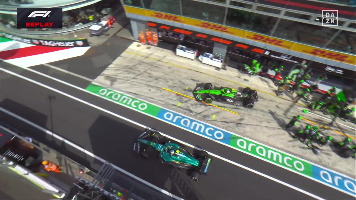 LO DE ALONSO ENGANCHÁNDOSE COMO UNA LAPA AL DRS DE BORTOLETO ES LEGENDARIO 😎 ¡Lo de adelantarle en boxes no entraba en sus planes! 😂😂😂 #ItaliaDAZNF1 🇮🇹